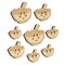 Kawaii Cute Bowl of Cereal Wood Buttons for Sewing Knitting Crochet DIY Craft